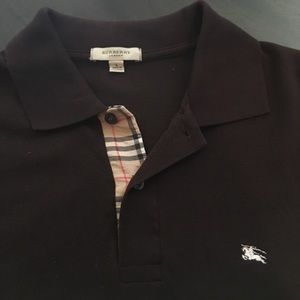 Burberry Men’s Polo shirt large brown